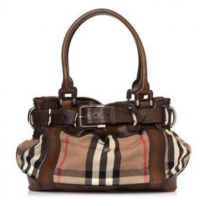 AUTHENTIC!! BURBERRY Brown House Check Baby Beaton